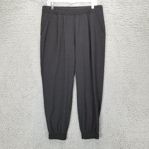 Athleta Pants Womens 14 Savannah Black Stretch High Rise City Pocket Jogger